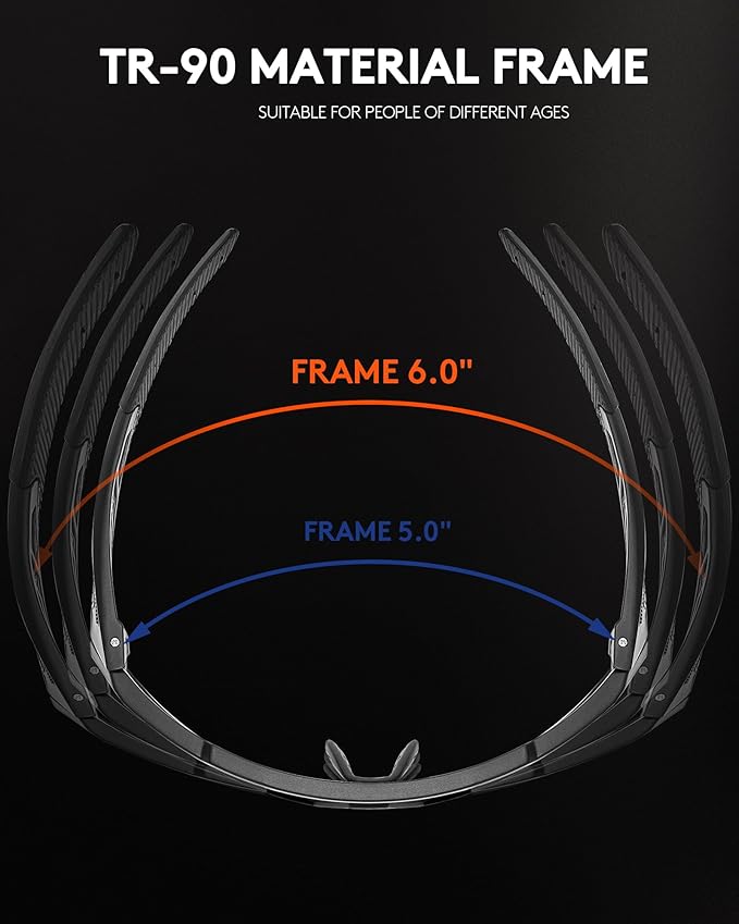 Sunglasses UV Protection Cycling Sunglasses for Men and Women,Impact Resistance Z87.1 for Construction