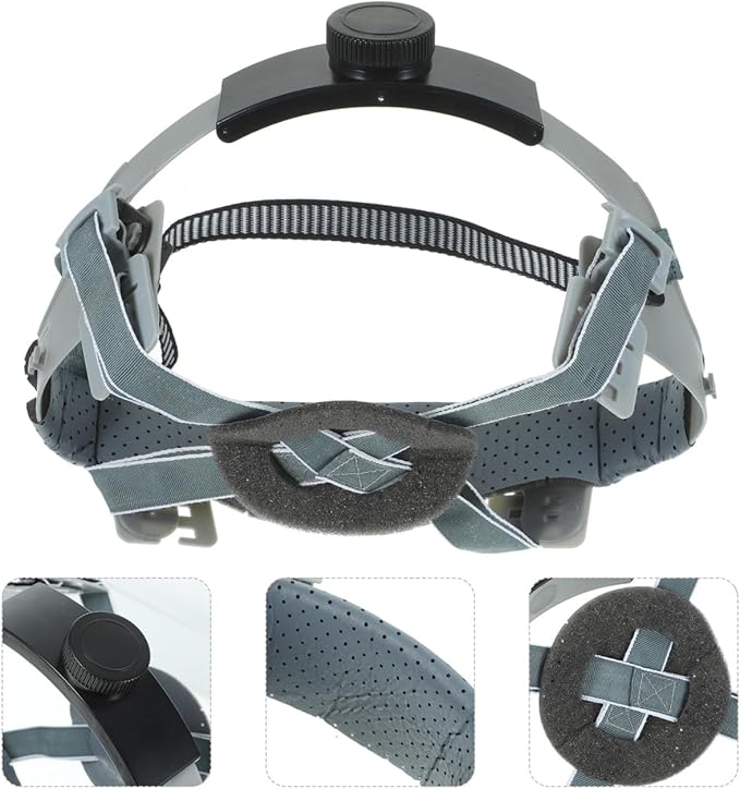 Housoutil Hard Hat Suspension Replacement Liner for Enhanced Comfort and Support - Adjustable Knob Design, Comfortable Hard Hat Accessory