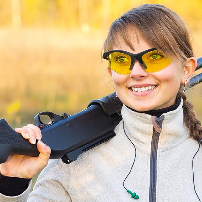 Shooting Glasses for Men and Women Anti Fog ANSI Z87.1 Eye Protection