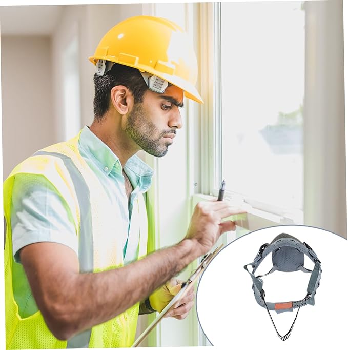 Helmet Replacement Suspension Liner for Hard Hats Breathable Point Design for Comfort and Protection Cloth Sponge and Materials for Use
