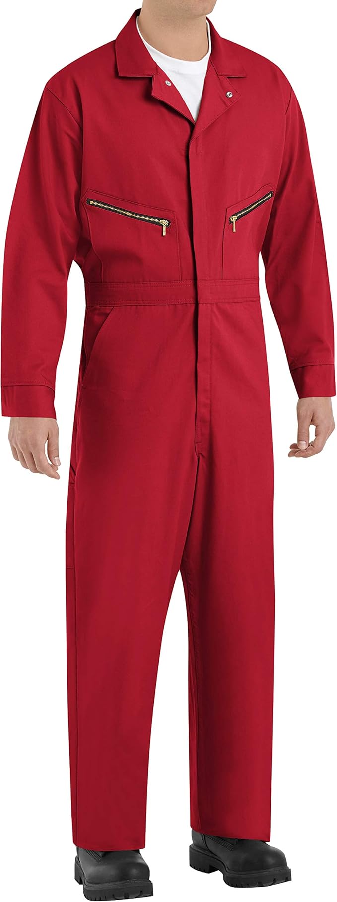 Red Kap mens Zip-front Cotton Coverall