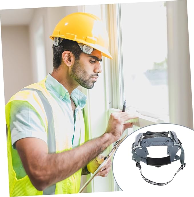 2pcs Safety First Hard Hat Harness Replacement Liner Chin Strap for Workers