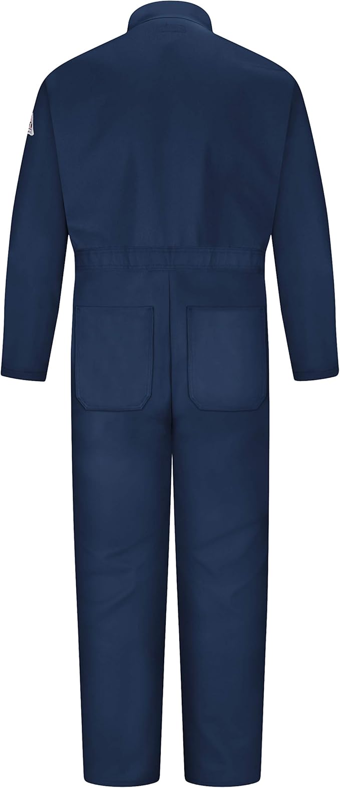 Bulwark FR mens Flame Resistant 9 Oz Twill Cotton Classic Coverall With Hemmed Sleeves