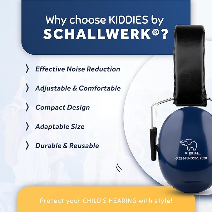 Schallwerk ® Noise Protection Headphones for Kids – Ear Protection for Kids, Toddlers, and Babies