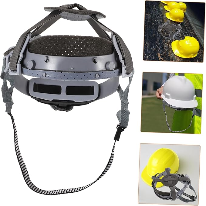 5pcs Safety Hard Hat Liner Suspension Knob Detachable Breathable Sweat-Absorbent Design for Comfort and Compatible Helmets