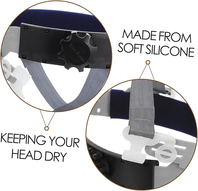 Cabilock Safety Helmet Replacement Liner Point Suspension Insert Compatible with Various Hard Hats Breathable Sweat Absorbent Construction Worker Accessory