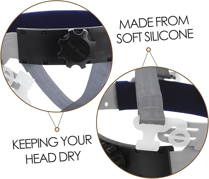 Cabilock Replacement Hard Hat Suspension Liner Adjustable Point Insert for Safety Helmets Fit for Construction Sites Easy Installation Comfortable and Breathable Design