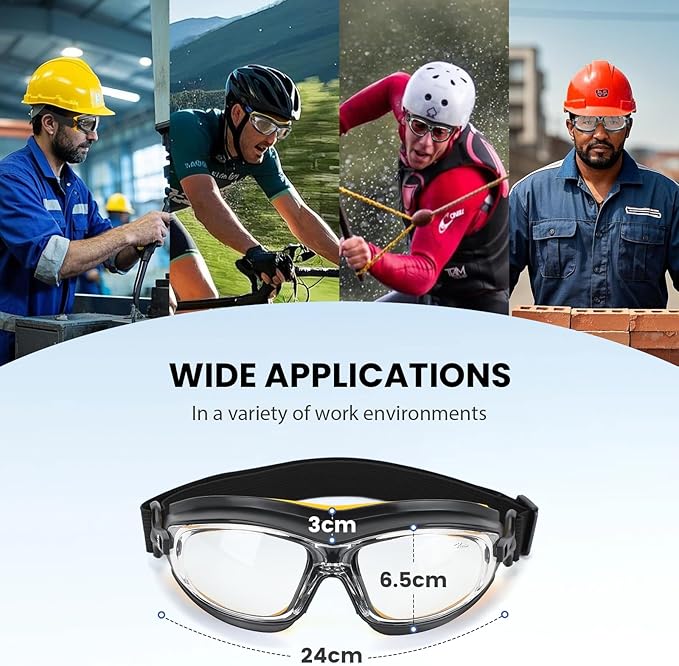 Welding Glasses, Safety Welding Goggles Coating Polycarbonate Lens Anti-Fog Anti-Scratch UV-Protective