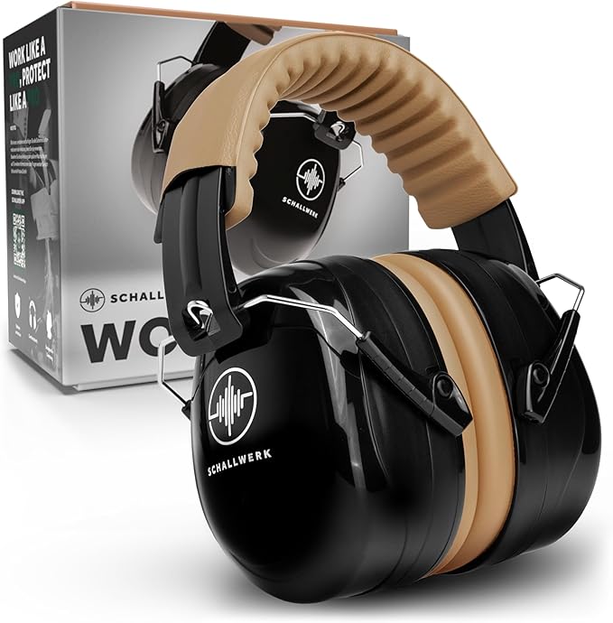 Schallwerk ® Work+ Hearing Protection Ear Muff - ear protection for noise reduction - shooting range ear protection