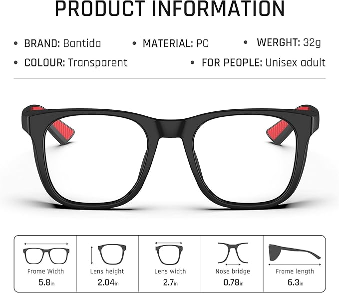 Safety Glasses Anti-Fog Eye Protection Blue Light Blocking Glasses for Women Men