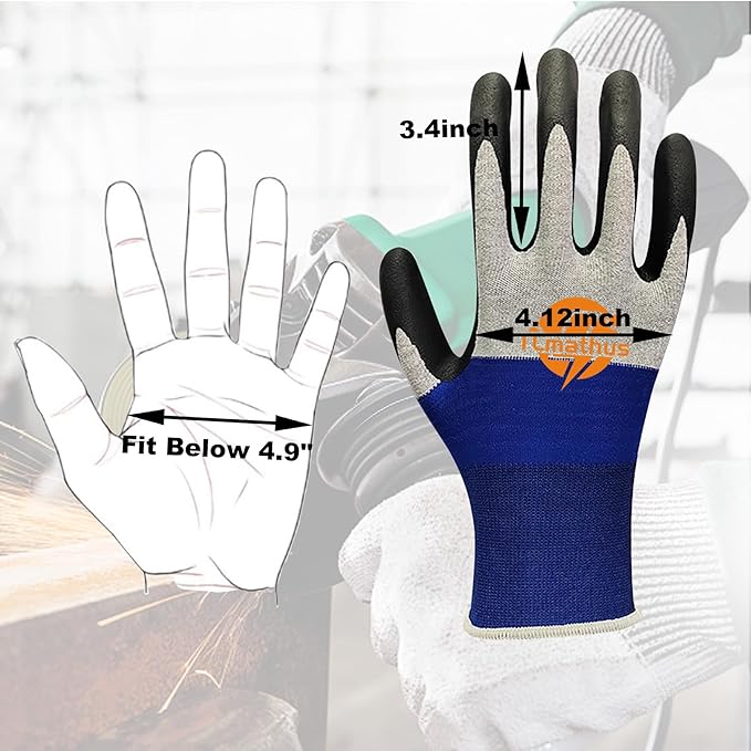 Insulated Electrician Gloves 500V High Voltage Resistant Safety Work Gloves