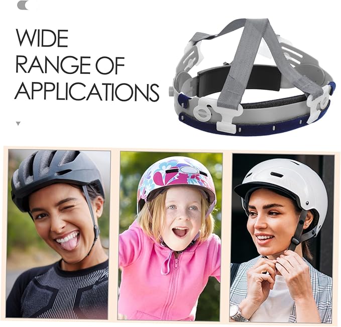 Cabilock Safety Helmet Replacement Liner Point Suspension Insert Compatible with Various Hard Hats Breathable Sweat Absorbent Construction Worker Accessory