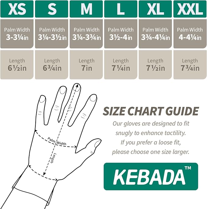 6-Paris Large Work Gloves for Men and Women, Nitrile Coated Safety Protective Gloves with Grip, Ideal for Gardening, Warehouse, Mechanic, Light Duty Construction Work