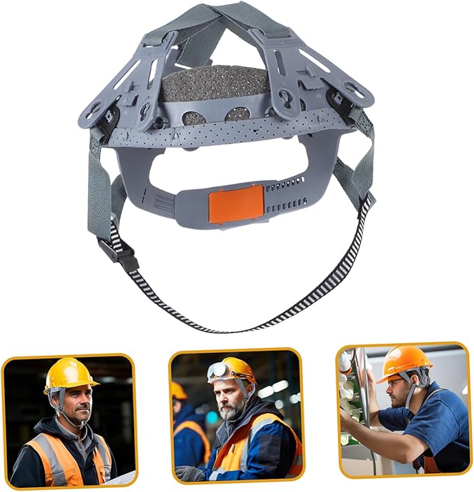 ABOOFAN Hard Hat Liner Replacement Fiberglass Suspension Insert for Safety Helmets Moisture Wicking and Comfortable Hardhat Accessories for Men
