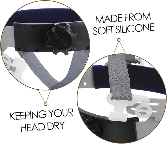 Adjustable Helmet Suspension Liner Point Hard Hat Insert Replacement for Enhanced Stability and Impact Distribution Fit for Construction Sites