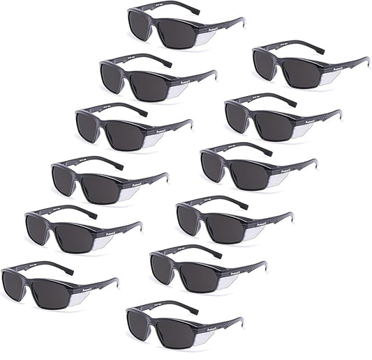 ProtectX Classic Safety Glasses, Anti-Fog Scratch Resistant Lenses, Protective Eyewear for Work, Indoor/Outdoor, ANSI Z87.1