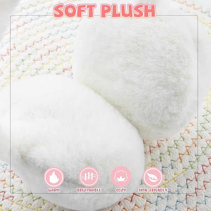 XIAOHAWANG Winter Earmuffs for Kids Girl Warm Ear Muffs Baby Boy Plush Padded Ear Warmer