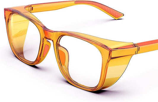Safety Glasses Anti-Fog Eye Protection Blue Light Blocking Glasses for Women Men