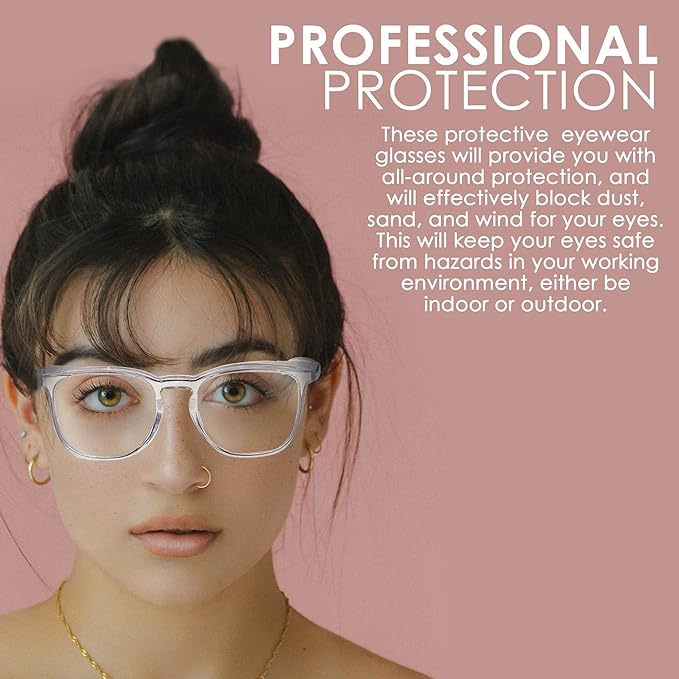 Stylish Anti Fog Safety Glasses Goggles – Eye Protection Glasses