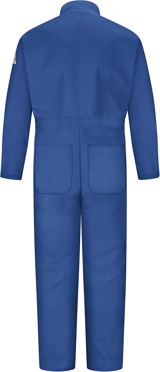 Bulwark FR mens Flame Resistant 9 Oz Twill Cotton Classic Coverall With Hemmed Sleeves