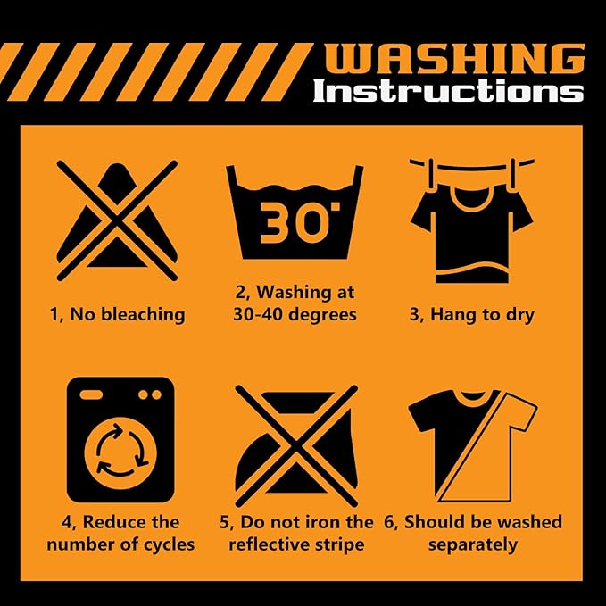 Maddly High Visibility US Flag Collection Safety Workwear Custom Name for Workers, Runners, Truckers, Patriotic