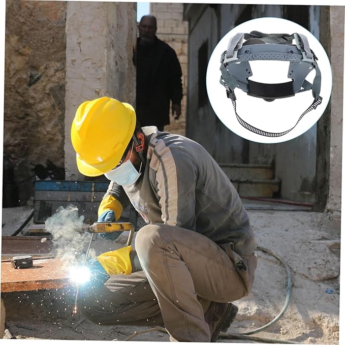 iplusmile Hard Hat Liner Replacement Helmet Suspension for Men Soft and Breathable Helmet Accessory