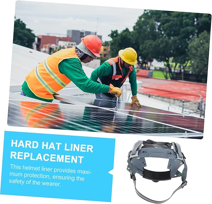 Hard Hat Suspension System Liner for Safety Helmets Breathable Design for Comfort Cloth and Materials Essential Accessory for Men Construction