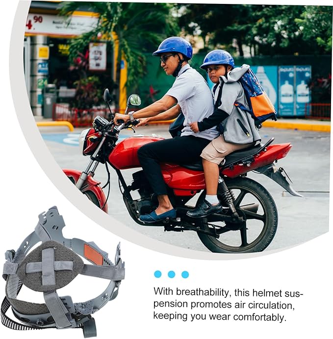 Helmet Replacement Liner Point Suspension System for Hard Hats Breathable Safety Helmet Accessory for Comfort and for Construction and Welding Activities
