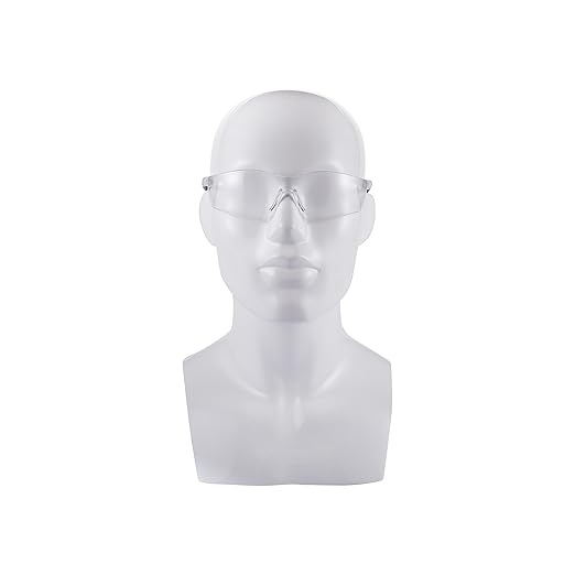 KLEENGUARD V20 Purity Safety Glasses (25654), UV Protection, Hardcoated Clear Anti-Fog Lenses with Clear Temples, 12 Pairs / Case , 146 x 38 month