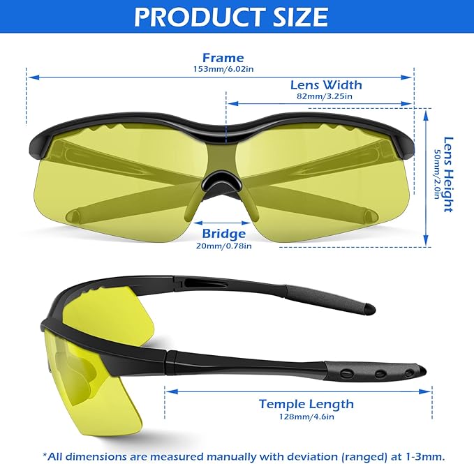 OXG 12 Pack Safety Glasses, ANSI Z87.1 Impact Resistant Anti-Scratch Safety Goggles for Men Women Youth