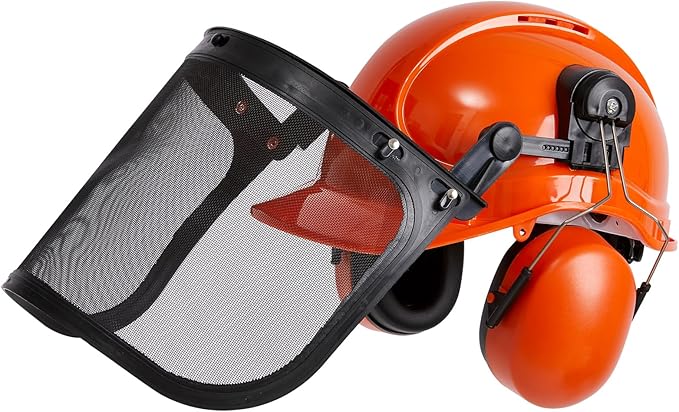 SRSAFETY Full Brim Hard Hat Carbon Fiber Design 6 Point Adjustable Ratchet Suspension OSHA Approved ABS Work Helmet for Men&Women ANSI Z89.1 Type I Class C