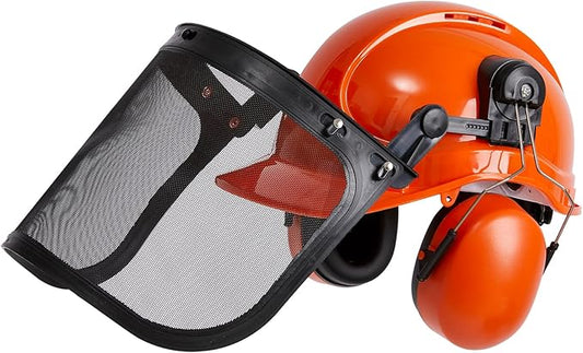 SRSAFETY Full Brim Hard Hat Carbon Fiber Design 6 Point Adjustable Ratchet Suspension OSHA Approved ABS Work Helmet for Men&Women ANSI Z89.1 Type I Class C