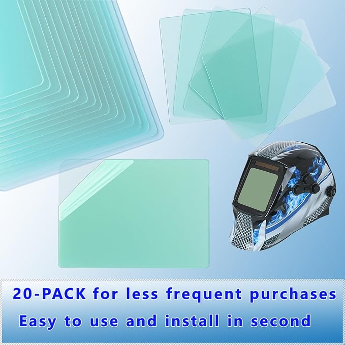 3350 Clear Electric Welding Helmet Lens Cover for lincoln viking 3350 welding helmet 4.5" X 5.25" Optical Grade Elite Welding Helmet Parts for M-Iller P2898-1 750s 850s Outside Replacement Cover