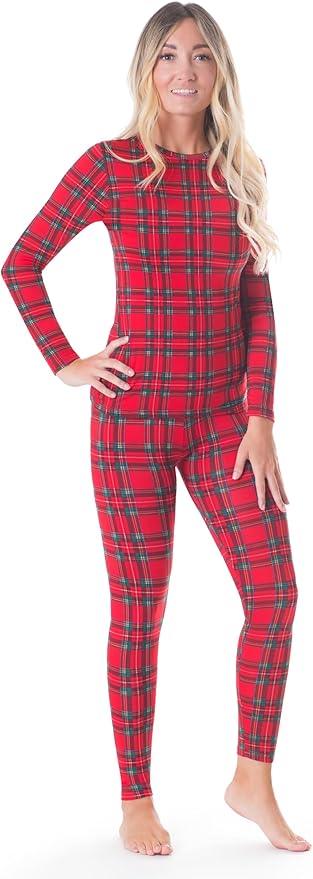 Rocky Thermal Underwear for Women, Long Johns Fleece Lined Set, Shirt & Pants, Base Layer w/Leggings/Bottoms Ski/Extreme Cold
