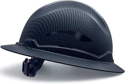 Full Brim Hard Hats ANSI/ISEA Z89.1 Type I Class E Certified 6-Point Suspension Lightweight Vented Adjustable Safety Helmet for Construction Industrial