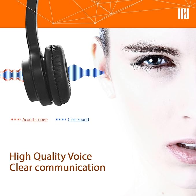 IPD IPH-250 Phone Headset with Noise Cancelling Microphone for Office and Call Center-Compatible with Avaya 1608 1616 9601 9608 9611 9611G 9620 9621 9630 9631 9640 9641 9650 9670 J139 J159 J169 J179