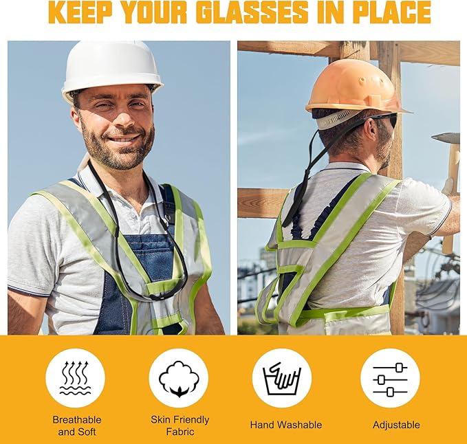 OXG 6 Pack Anti Fog Safety Glasses for Men Women, ANSI Z87.1 Protective Eyewear Impact Resistant Eye Protection for Work