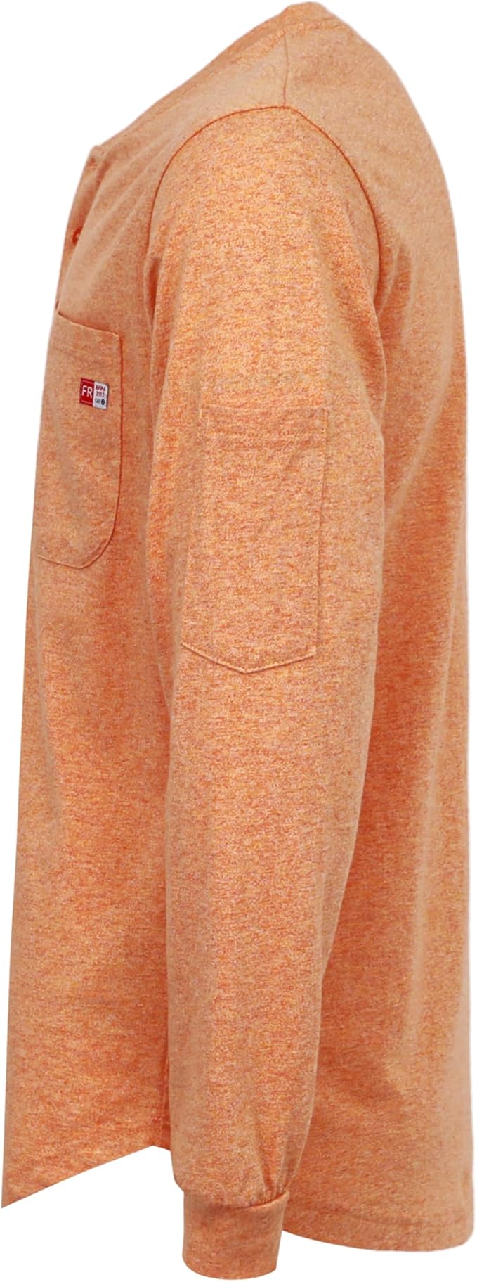 TICOMELA FR Shirts for Men Heather Series 6oz Flame Resistant T Shirt NFPA2112 CAT2 Fire Retardant Henley Shirts