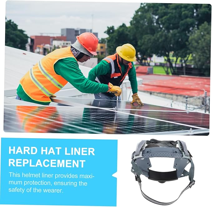 Hard Hat Liner Breathable Suspension System for Safety Helmets Design Compatible Hardhat Accessory for Comfort and Fit