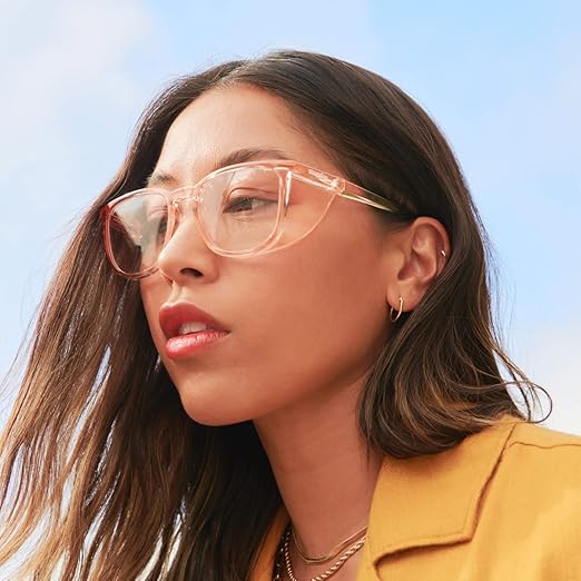 Stoggles Square Z87.2 Certified Polycarbonate Small Fit Safety Glasses, Scratch & Shatter-Proof, Blue-Light & UV Blocking Lens, Top & Side Shields, Anti-Fog Dip Coated, Protective & Stylish Eyewear