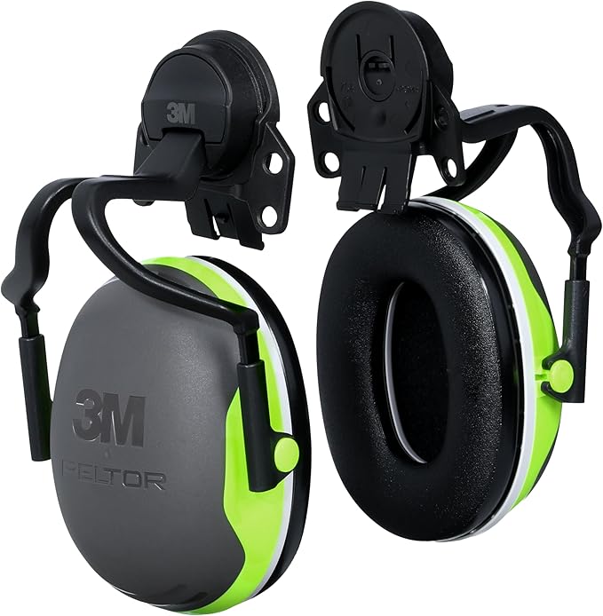 3M PELTOR Hearing Protection Earmuffs, X4 Series Noise Protection, Construction, Manufacturing, Assembly, Sanding
