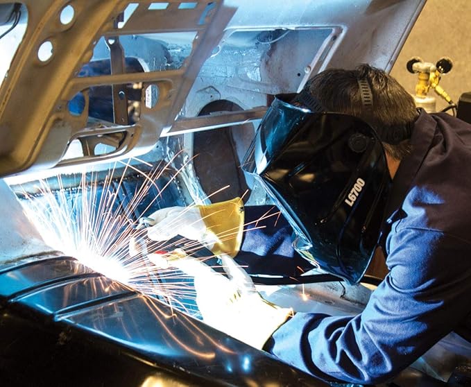 Eastwood Large View Auto Darkening Welding Helmet Mask Adjustable Headband Comfortable - L6700