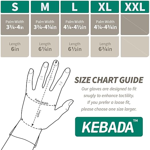 Kebada Cut Resistant Gloves, Food Grade Cut Proof Gloves for Kitchen, ANSI A4 Safety Protection, Ideal for Chef's Work, X-Large, (3 Pairs)