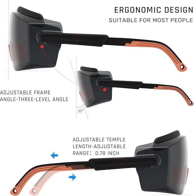 Anti Fog Safety Glasses Safety Goggles Over Glasses Protective Glasses with Anti Scratch Lenses Adjustable
