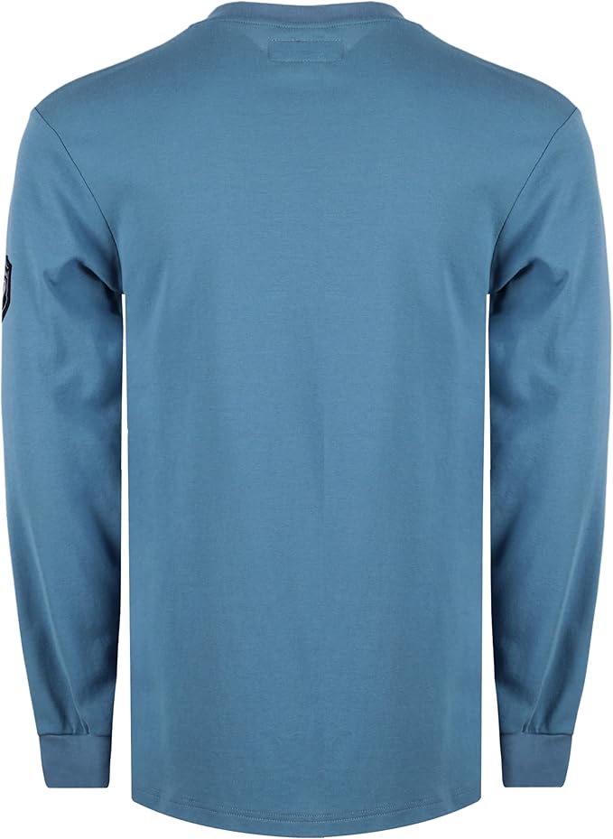 BOCOMAL FR Shirts Lightweight Classic Crew Long Sleeve Fire Resistant Shirt CAT2
