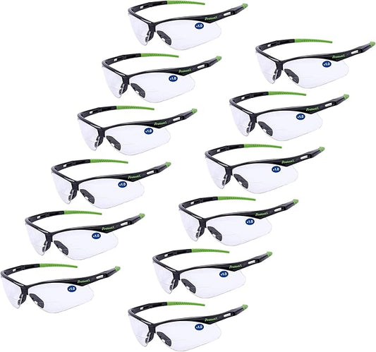ProtectX Classic Safety Glasses, Anti-Fog Scratch Resistant Lenses, Protective Eyewear for Work, Indoor/Outdoor, ANSI Z87.1