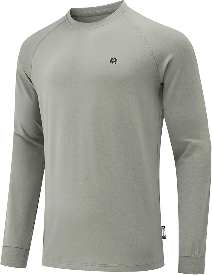 FR Shirts for Men NFPA2112 Flame Resistant Shirts 6.0oz Light Weight Long Sleeve Fire Retardant Shirts