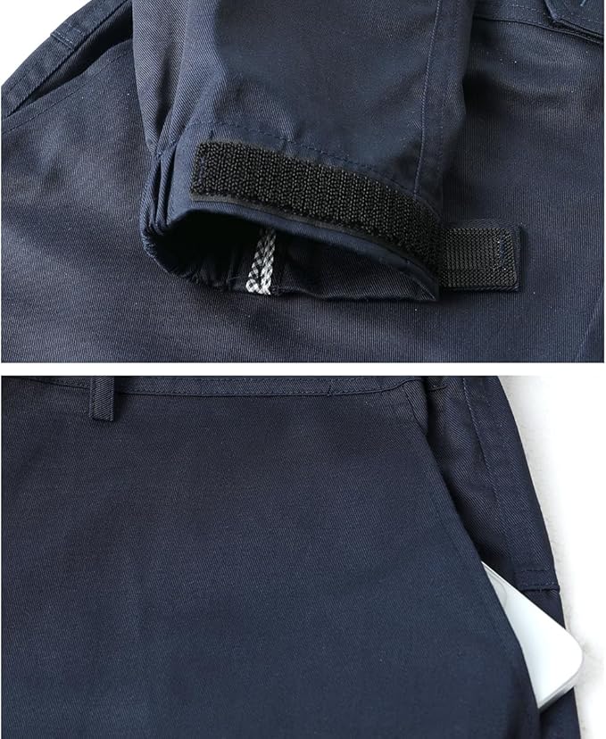 Mens Workwear Coveralls Multi Pockets Work Suit Mechanic Overalls Jumpsuits Unisex Long Sleeve Garage Coverall