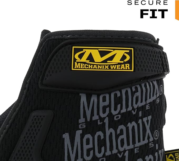 Mechanix Wear Material4x M-Pact Gloves - Abrasion-Resistant Gloves for Hand Safety - Machine Washable - Breathable - Secure Fit - Tear-Resistant - Durable - Brown/Black - X-Large