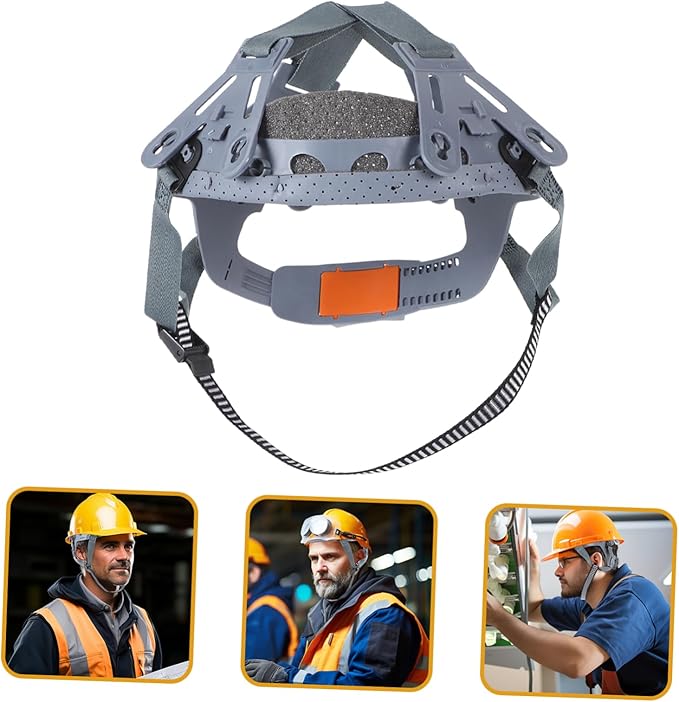 Hard Hat Liner Suspension Insert Replacement for Safety Helmets Adjustable Hardhat Accessories for Men Compatible Standard Hard Hats